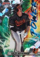2019 Bowman's Best Power Producers #PP-AR Adley Rutschman Atomic Refractor Baseball Card