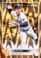 2022 Topps Gilded Collection #119 Hoy Park Raywave Gold Etch Baseball Card