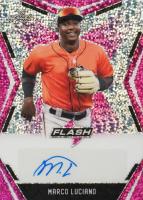 2020 Leaf Flash Autographs  #ML1 Marco Luciano Pink Baseball Card