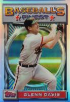1993 Finest #41 Glenn Davis Refractor Baseball Card