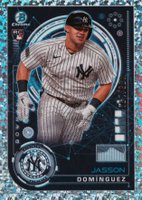 2024 Bowman Bowman AI #BAI8 Jasson Dominguez Mini Diamond Baseball Card