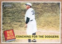 2011 Topps Heritage  #142 Babe Ruth Baseball Card