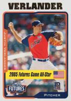 2005 Topps Updates & Highlights #UH220 Justin Verlander Baseball Card