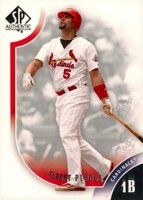 2009 SP Authentic #5 Albert Pujols Baseball Card