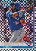 2019 Topps Chrome #201 Vladimir Guerrero Jr. X-Fractor Baseball Card