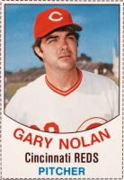 1977 Hostess #113 Gary Nolan Hand Cut Baseball Card