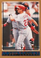 1998 Topps #316 Will Clark Baseball Card