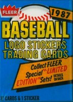 1987 Fleer #WP Wax Pack Baseball Card