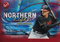 2024 Topps Pristine Northern Lights #NL5 Adley Rutschman Red Refractor Baseball Card