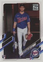 2021 Topps #413 Alex Kirilloff SP Baseball Card