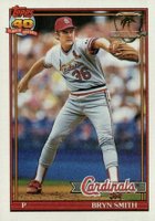1991 Topps Desert Shield #743 Bryn Smith Baseball Card