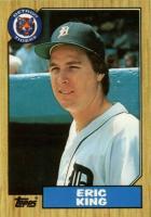 1987 Topps Tiffany #36 Eric King Baseball Card