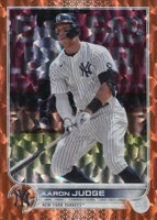 2022 Topps #99 Aaron Judge Orange Foilboard Baseball Card