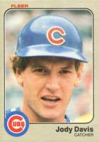 1983 Fleer #494 Jody Davis Baseball Card