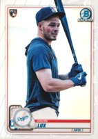 2020 Bowman Chrome #83 Gavin Lux Ssp Baseball Card