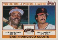1983 Topps #171 Giants Batting & Pitching Leaders Baseball Card
