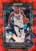 2023 Panini Prizm Draft Picks #98 Cam Whitmore Red Ice Basketball Card