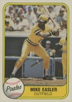 1981 Fleer #372 Mike Easler Baseball Card