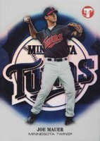 2002 Topps Pristine #151 Joe Mauer Refractor Baseball Card