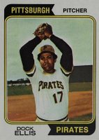 1974 Topps #145 Dock Ellis Baseball Card