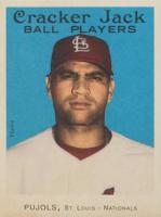 2004 Topps Cracker Jack #3 Albert Pujols Mini Blue-Portrait Baseball Card