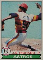 1979 Topps #590 J.R. Richard Baseball Card