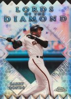 1999 Topps Chrome Lords of the Diamond #LD9 Barry Bonds Refractor Baseball Card
