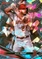 2022 Bowman's Best #14 Mike Trout Atomic Refractor Baseball Card