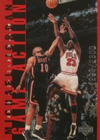 1998 Upper Deck MJ Living Legend Game Action #G3 Michael Jordan Red Basketball Card