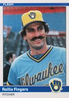 1984 Fleer #199 Rollie Fingers Baseball Card