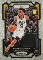 2023 Panini Prizm #127 Keyonte George Glitter Basketball Card