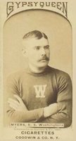 1887 Gypsy Queens # Al Myers Wash-portrait Baseball Card