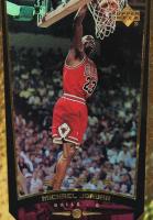 1998 Upper Deck Encore #100 Michael Jordan Gold F/X Basketball Card