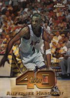 1997 Topps Chrome Topps 40  #T14 Anfernee Hardaway Refractor Basketball Card