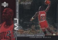 1998 Upper Deck Black Diamond Sheer Brilliance #SB2 Michael Jordan Sheer Brilliance Basketball Card