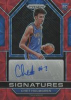 2022 Panini Prizm Rookie Signatures #RSICHE Chet Holmgren Choice Basketball Card
