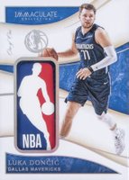2019 Panini Immaculate Collection Logoman 1/1 #LMLDO Luka Doncic Basketball Card