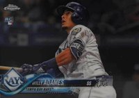 2018 Topps Chrome Update #HMT56 Willy Adames Baseball Card