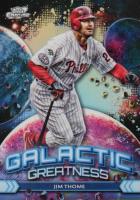 2024 Topps Chrome Cosmic Galactic Greatness #3 Jim Thome Baseball Card