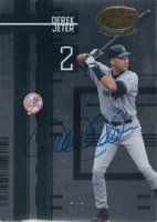 2005 Leaf Certified Materials #35 Derek Jeter Mirror Black Baseball Card