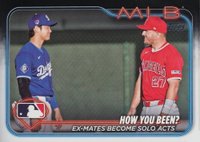 2024 Topps Update #US76 Mike Trout/Shohei Ohtani Baseball Card