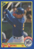 1990 Score #596 Tino Martinez Baseball Card