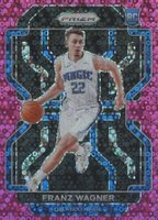 2021 Panini Prizm #310 Franz Wagner Pink Fast Break Basketball Card