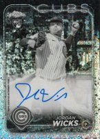 2024 Topps Chrome Update Chrome Baseball Update Series Autographs #ACJW Jordan Wicks Black & White Mini Diamond Refractor Baseball Card