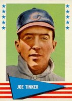 1961 Fleer #143 Joe Tinker Baseball Card