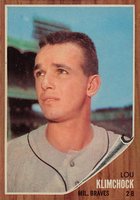 1962 Topps #259 Lou Klimchock Baseball Card