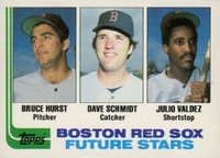 1982 Topps #381 Reds Sox Future Stars Baseball Card