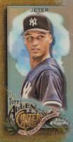 2022 Topps Allen & Ginter Chrome #146 Derek Jeter Gold Refractor Baseball Card