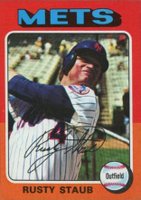 1975 Topps Mini #90 Rusty Staub Baseball Card