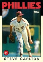 1986 Topps #120 Steve Carlton Baseball Card